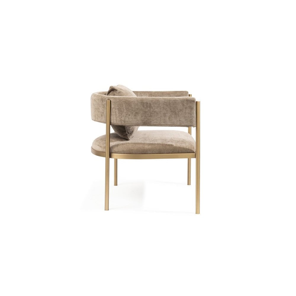 Envie Olive Lounge Chair by Tommy Franks
