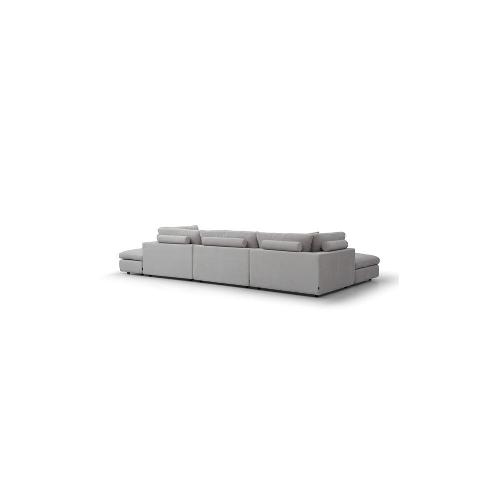 Blanco 6 Piece Cool Grey Modular Sofa by Tommy Franks