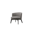 Preston Bouclé Steam Lounge Chair by Tommy Franks