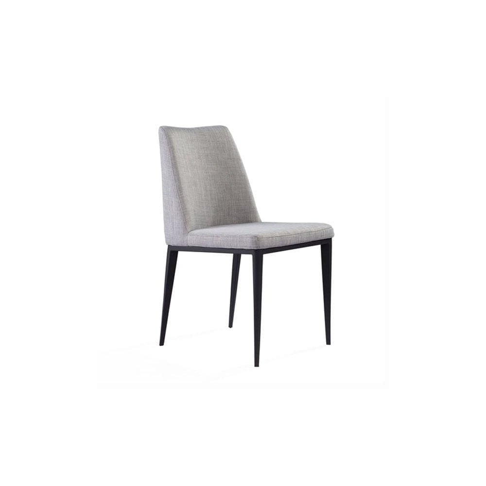 Medici Cool Grey Dining Chair Set of 2 by Tommy Franks