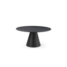 Tavamo Dining Table Black Oak by Tommy Franks