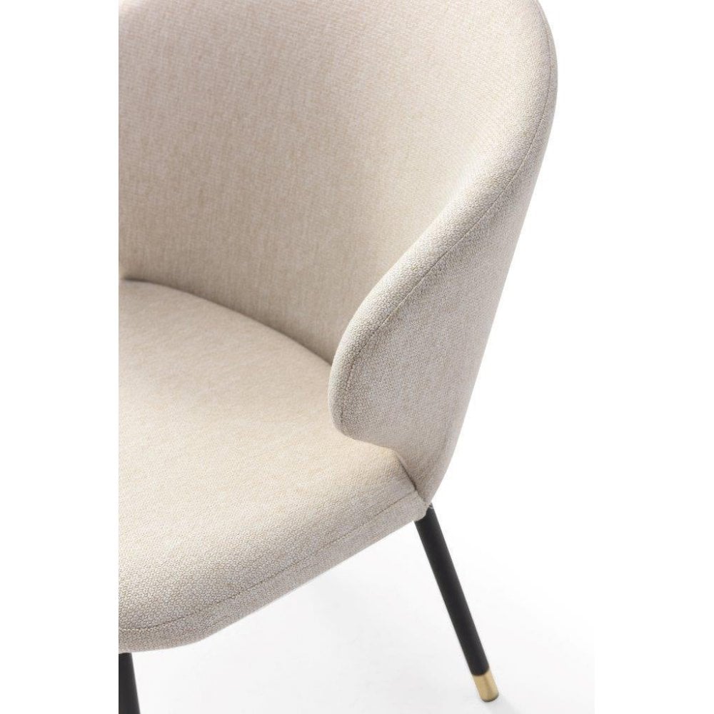 Lexy Warwick Bodhi Linen Dining Chair by Tommy Franks