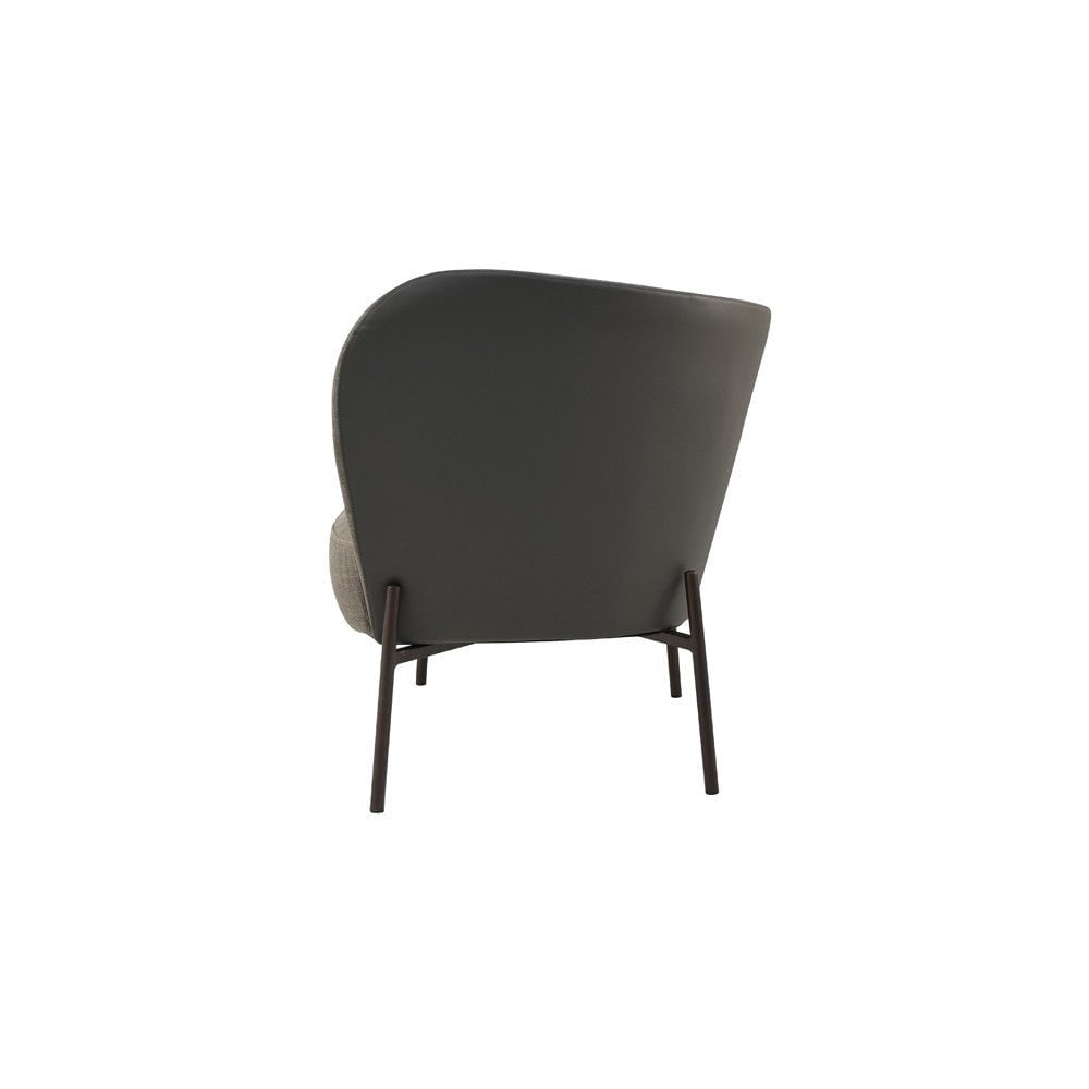 Smania Stone/Olive Lounge Chair by Tommy Franks