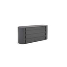 Sims Matte Dark Grey Chest of Drawers by Tommy Franks