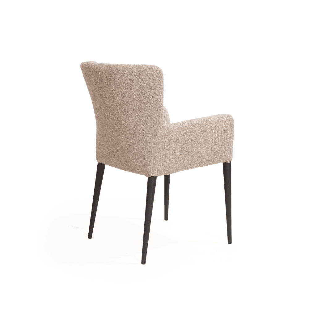 Varsi Steam Bouclé Dining Chair Set of 2 by Tommy Franks