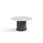 Alban Carrara White Marble Coffee Table by Tommy Franks