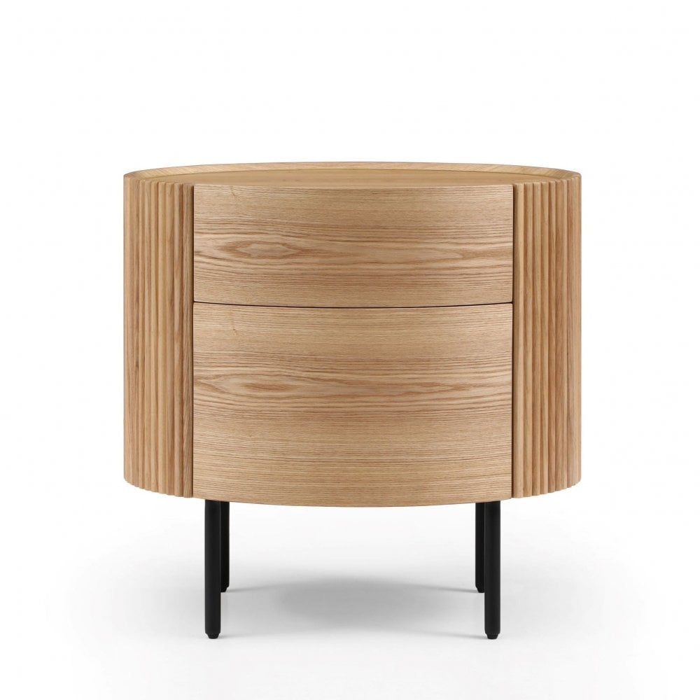 Lantine Ash Oak Bedside Table by Tommy Franks