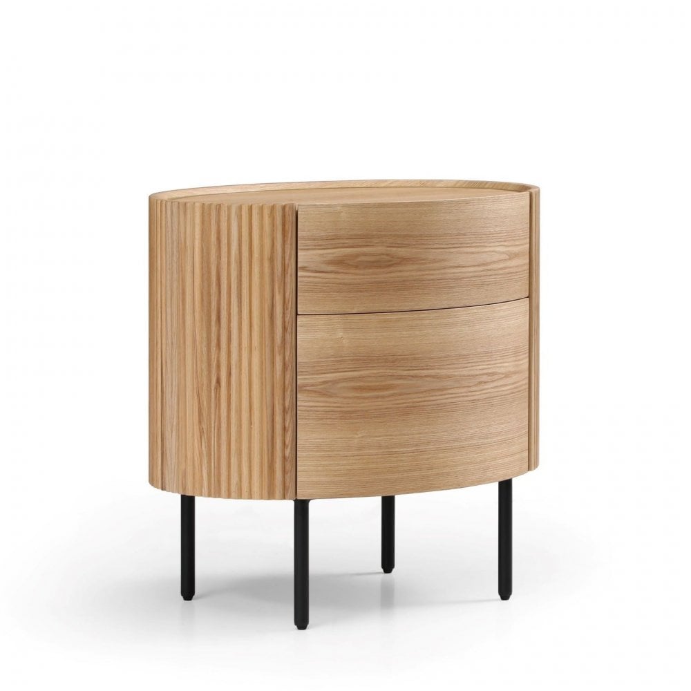 Lantine Ash Oak Bedside Table by Tommy Franks