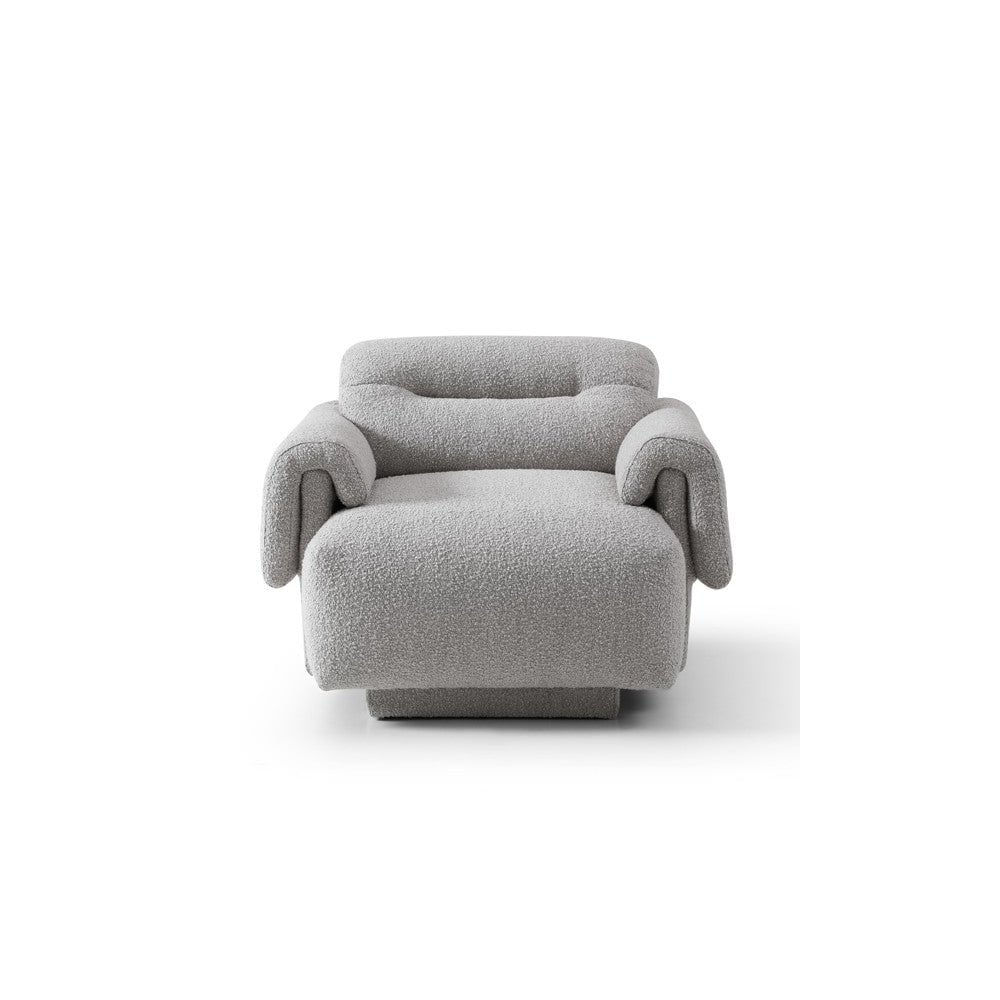 Frankie Steam Bouclé 1 Seater Sofa by Tommy Franks