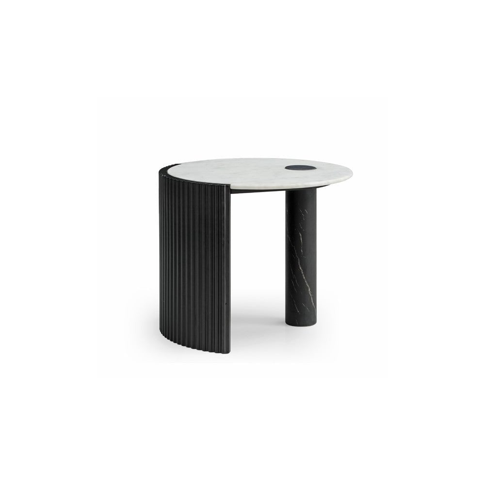 Salida Black Side Table by Tommy Franks