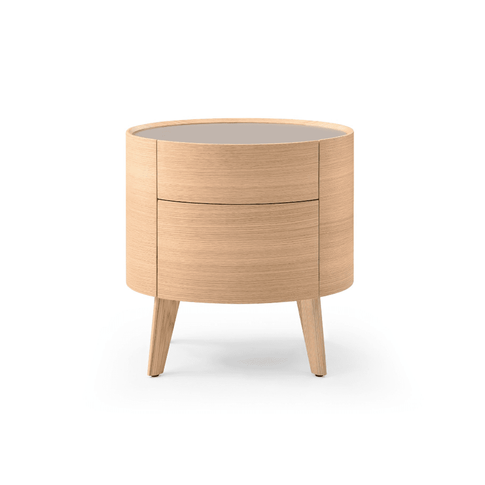 Weston Ash Oak Bedside Table by Tommy Franks