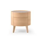 Weston Ash Oak Bedside Table by Tommy Franks