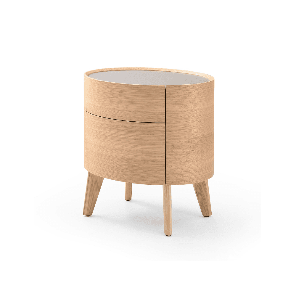 Weston Ash Oak Bedside Table by Tommy Franks