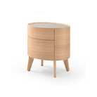 Weston Ash Oak Bedside Table by Tommy Franks