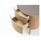 Weston Ash Oak Bedside Table by Tommy Franks