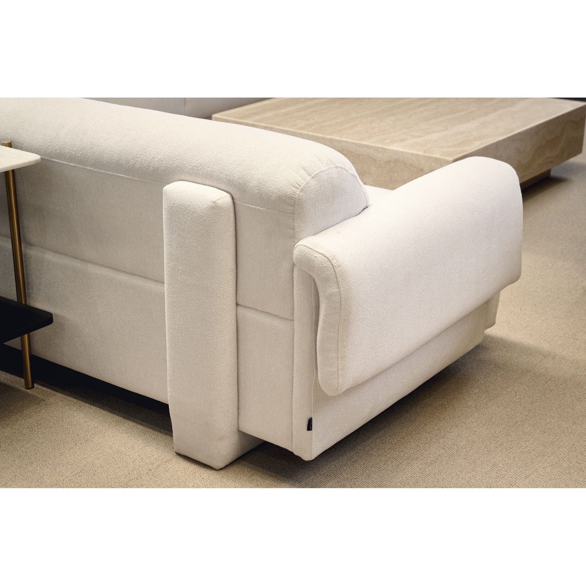 Frankie Polar Bouclé Modular Sofa by Tommy Franks