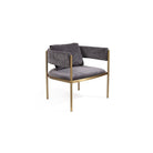 Envie Dark Charcoal Lounge Chair by Tommy Franks