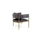 Envie Dark Charcoal Lounge Chair by Tommy Franks