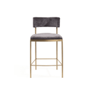 Envie II Dark Charcoal Counter Bar Stool by Tommy Franks