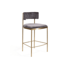Envie II Dark Charcoal Counter Bar Stool by Tommy Franks