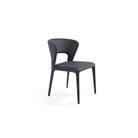 Pari I Luxe Cinder Grey Dining Chair Set of 2 by Tommy Franks