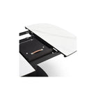 Vita White Ceramic Extension Dining Table by Tommy Franks