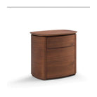 Blade Dark Walnut Bedside Table by Tommy Franks
