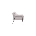 Torsion Cool Grey Lounge Chair by Tommy Franks