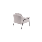 Torsion Cool Grey Lounge Chair by Tommy Franks