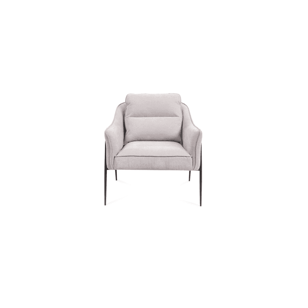 Torsion Cool Grey Lounge Chair by Tommy Franks