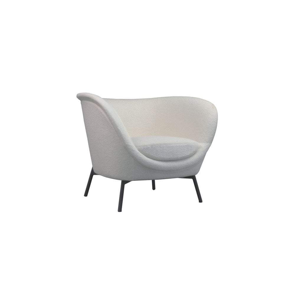 Lottao Bouclé Lounge Chair by Tommy Franks