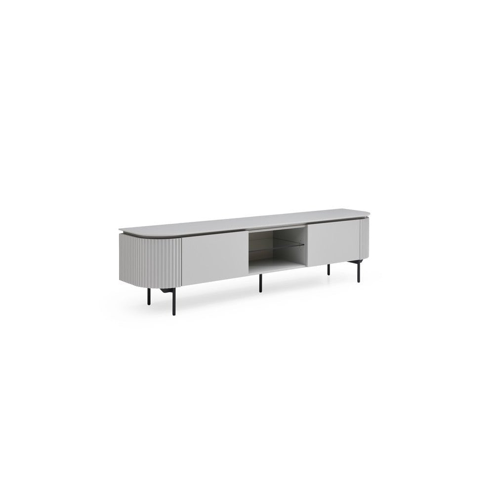 Lantine Matte Light Grey TV Unit by Tommy Franks
