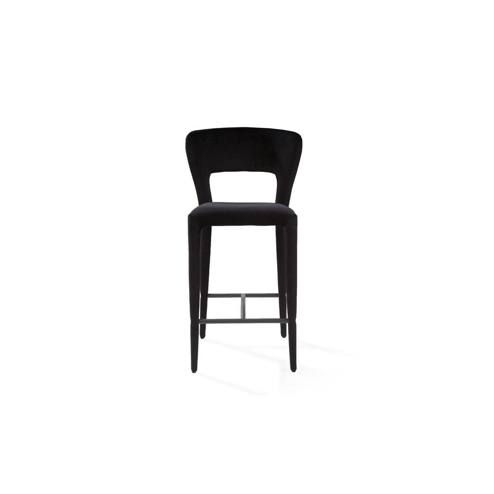 Pari I Bar Stool - Black Vanity by Tommy Franks