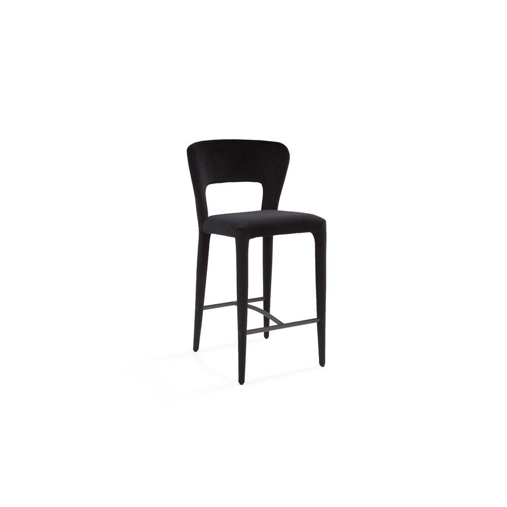 Pari I Bar Stool - Black Vanity by Tommy Franks