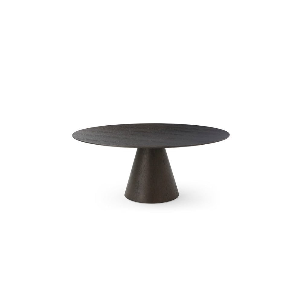 Tavamo 180 Dining Table Black Oak by Tommy Franks