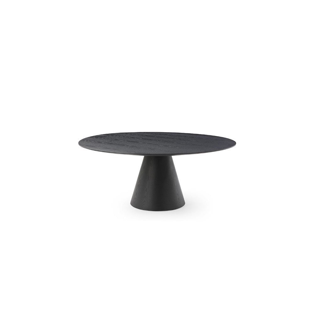 Tavamo 180 Dining Table Black Oak by Tommy Franks