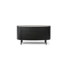 Weston Black Oak Chest of Drawers by Tommy Franks