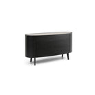 Weston Black Oak Chest of Drawers by Tommy Franks