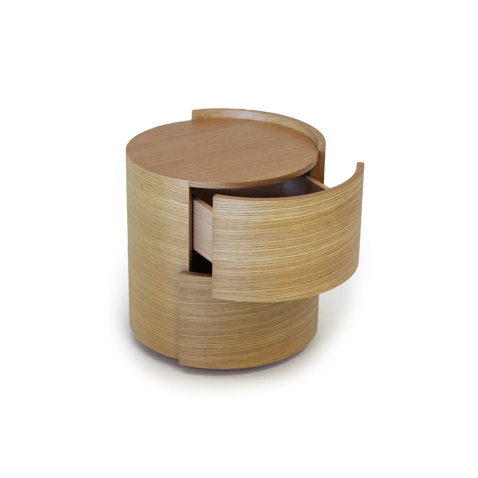 Dexter Ash Oak Pair of Bedside Tables by Tommy Franks