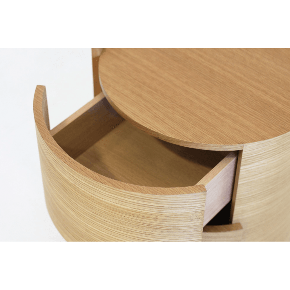Dexter Ash Oak Pair of Bedside Tables by Tommy Franks