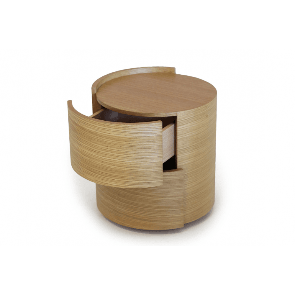 Dexter Ash Oak Pair of Bedside Tables by Tommy Franks