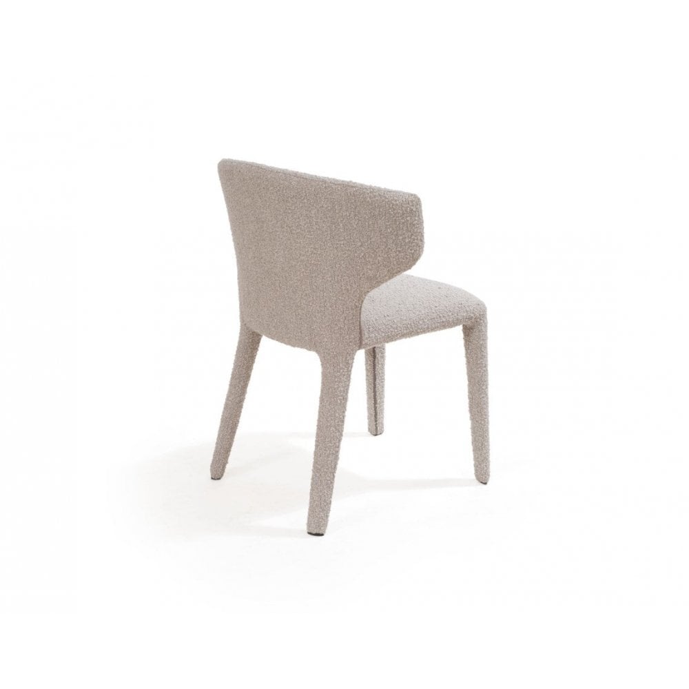 Vela Steam Bouclé Dining Chair by Tommy Franks