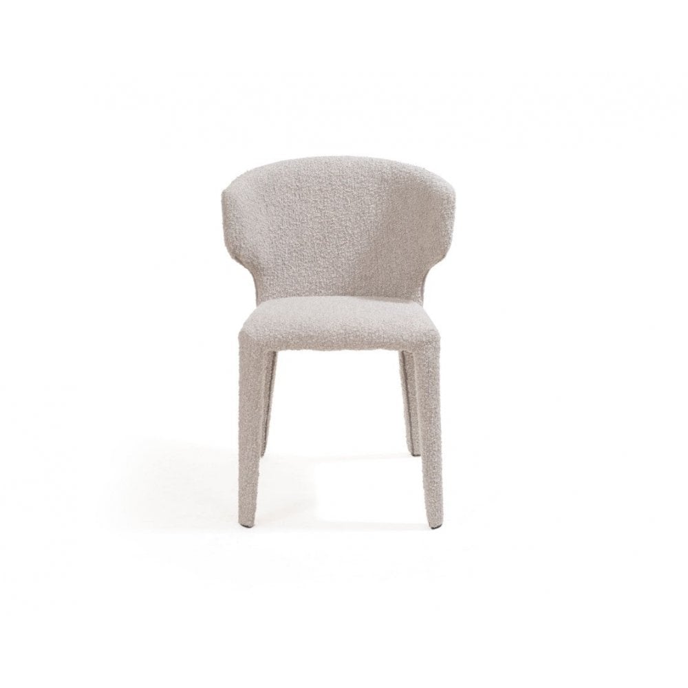 Vela Steam Bouclé Dining Chair by Tommy Franks