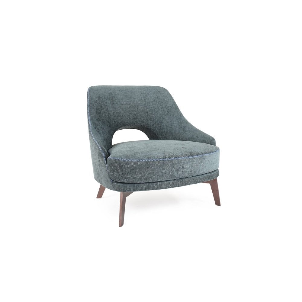 Verna Steel Lounge Chair by Tommy Franks