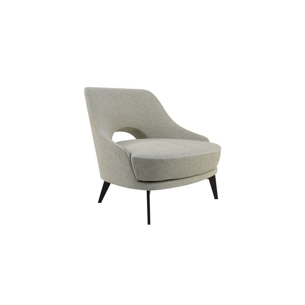 Verna Cream Lounge Chair by Tommy Franks