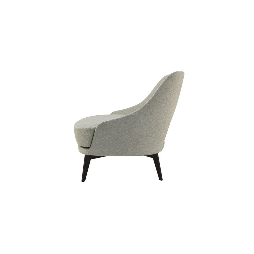 Verna Cream Lounge Chair by Tommy Franks