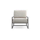 Newell Cream Lounge Chair by Tommy Franks