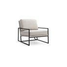 Newell Cream Lounge Chair by Tommy Franks