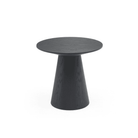 Tavamo Black Oak Side Table by Tommy Franks