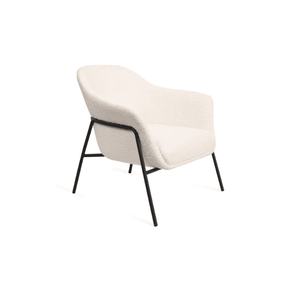 Arteta Polar Bouclé Accent Chair by Tommy Franks